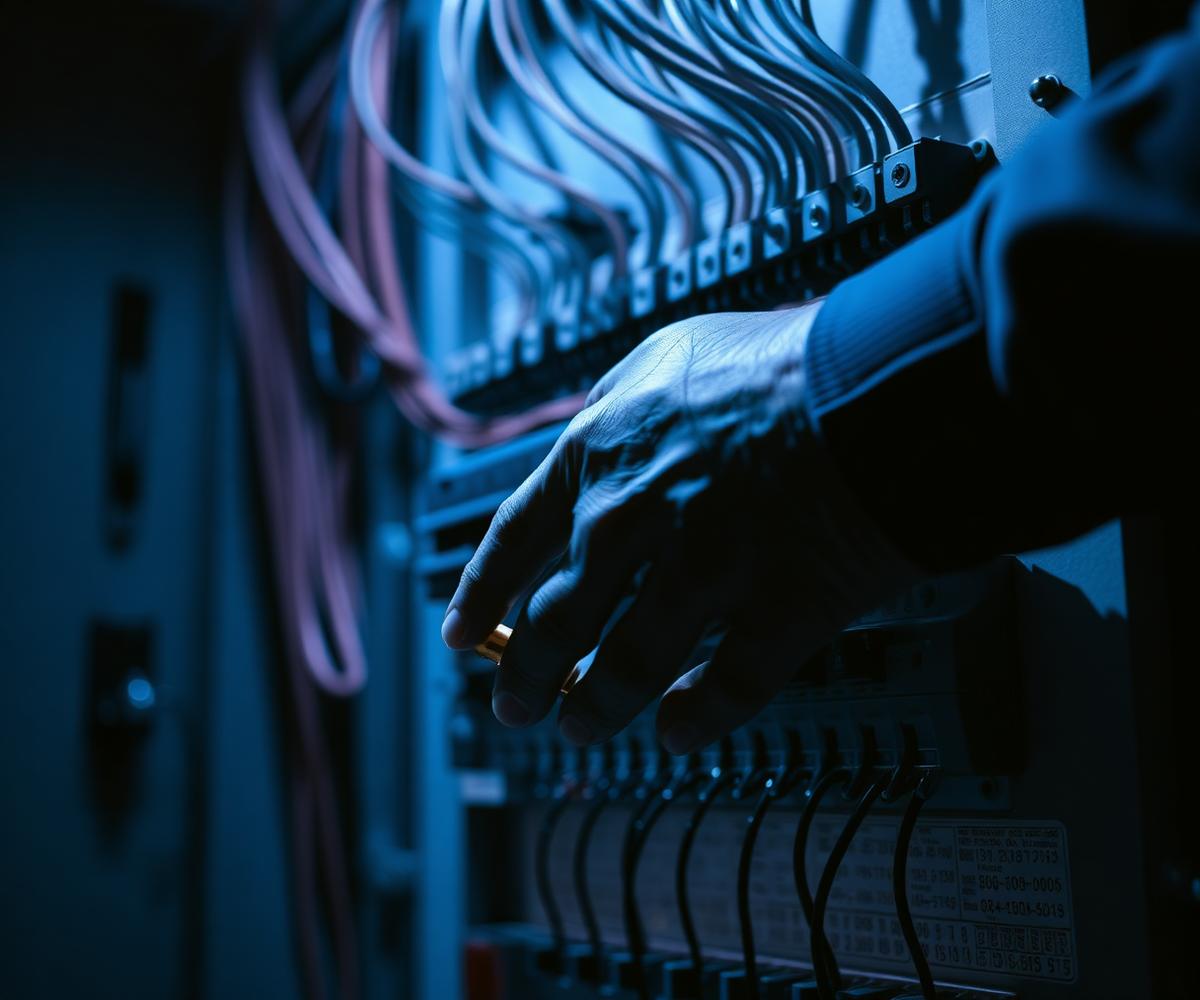 Elektroinstalacijski rad na razvodnom ormaru